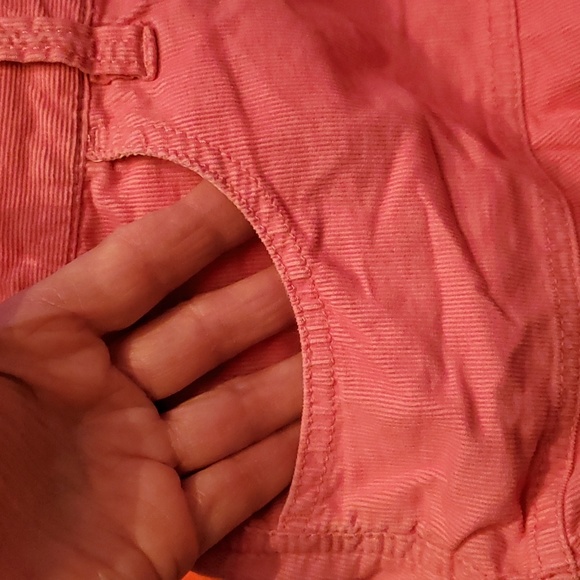TwillTwentyTwo Cord Pink Mini Skirt BNWT Size 29 - Picture 6 of 14
